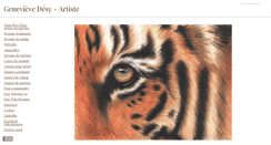 Desktop Screenshot of genevievedesy.com